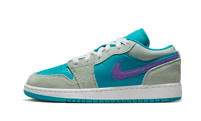 Air Jordan 1 Low SE Light Bone Aquatone - Image 6