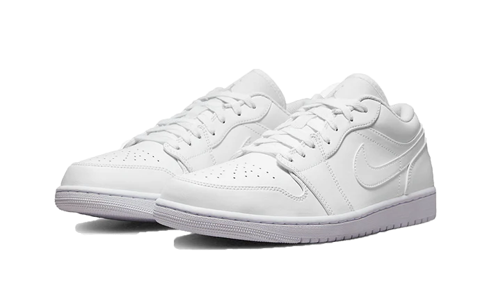 Air Jordan 1 Low Triple White (2022) - Image 3
