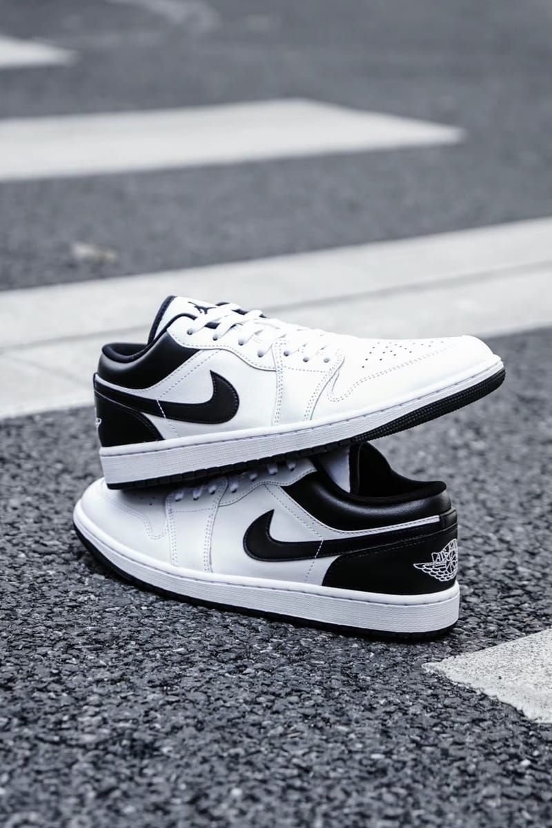 Air Jordan 1 Low White Black - Image 4