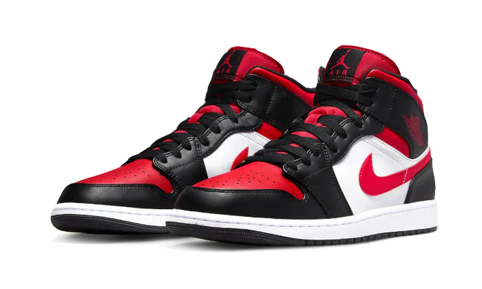 Air Jordan 1 Mid Alternate Bred Toe - Image 2