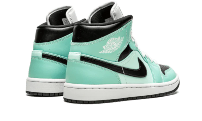 Air Jordan 1 Mid Aqua Blue Tint - Image 3