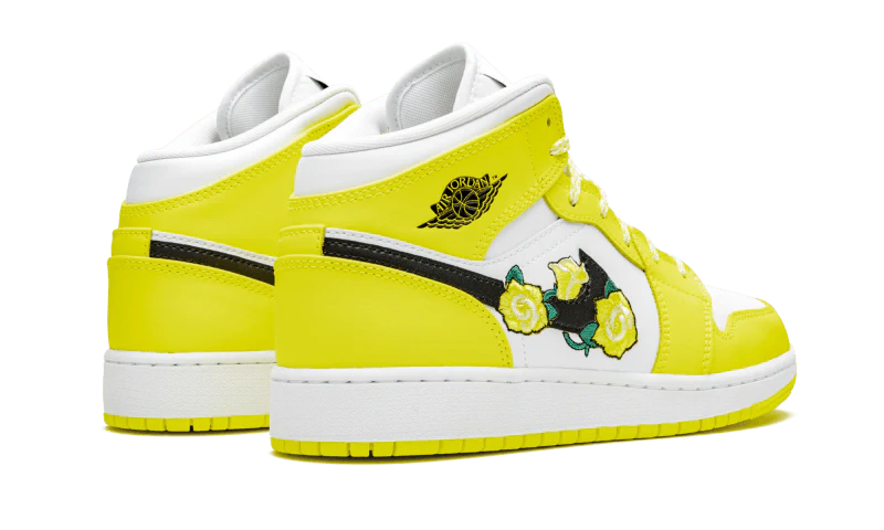 Air Jordan 1 Mid Dynamic Yellow - Image 3