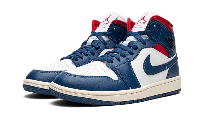 Air Jordan 1 Mid French Blue - Image 2