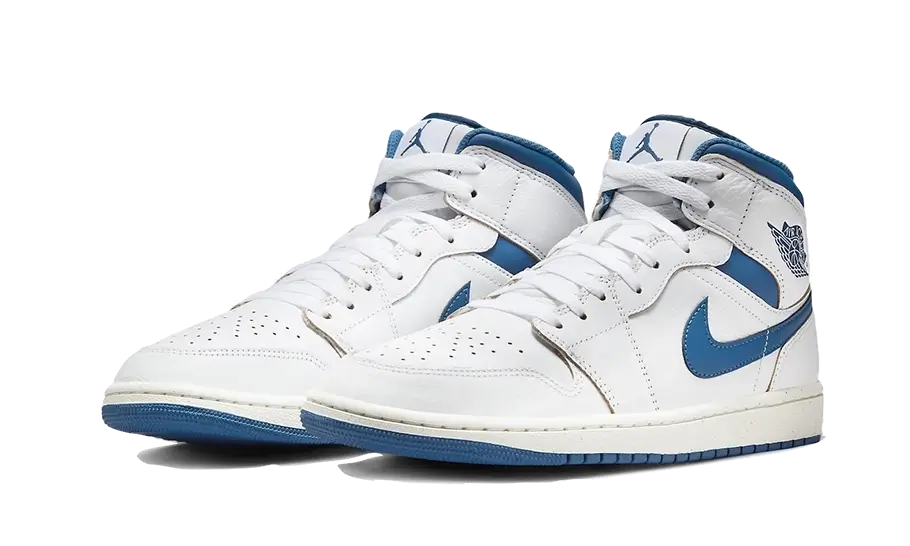 Air Jordan 1 Mid Industrial Blue - Image 2