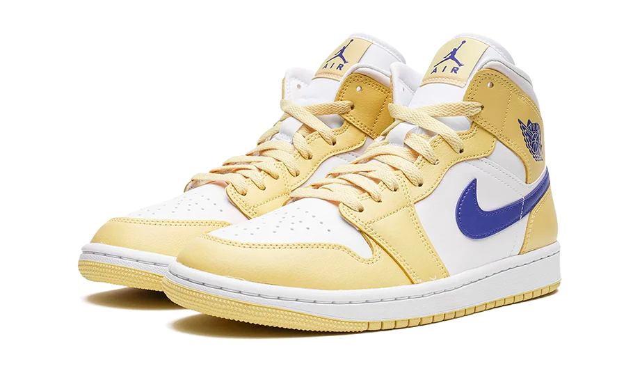 Air Jordan 1 Mid Lemon Wash Lapis - Image 2
