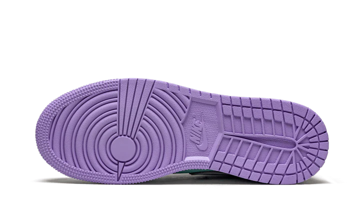 Air Jordan 1 Mid Purple Aqua - Image 4