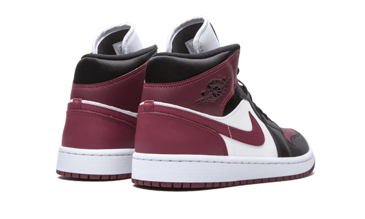 Air Jordan 1 Mid SE Black Dark Beetroot - Image 3