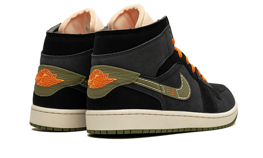 Air Jordan 1 Mid SE Craft Anthracite Light Olive - Image 3