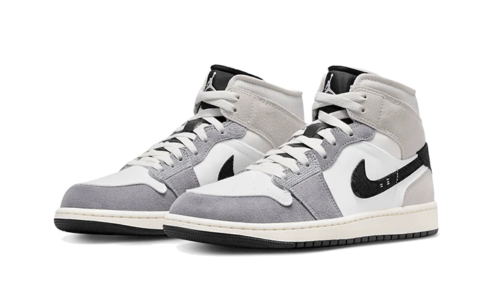 Air Jordan 1 Mid SE Craft Cement Grey - Image 2