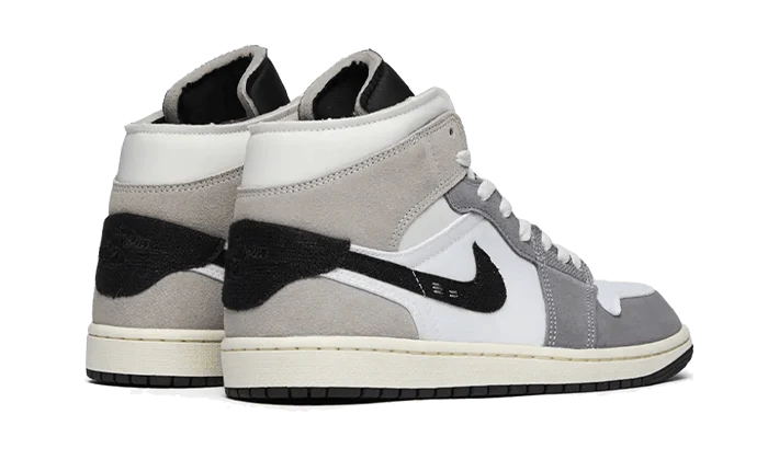 Air Jordan 1 Mid SE Craft Cement Grey - Image 3