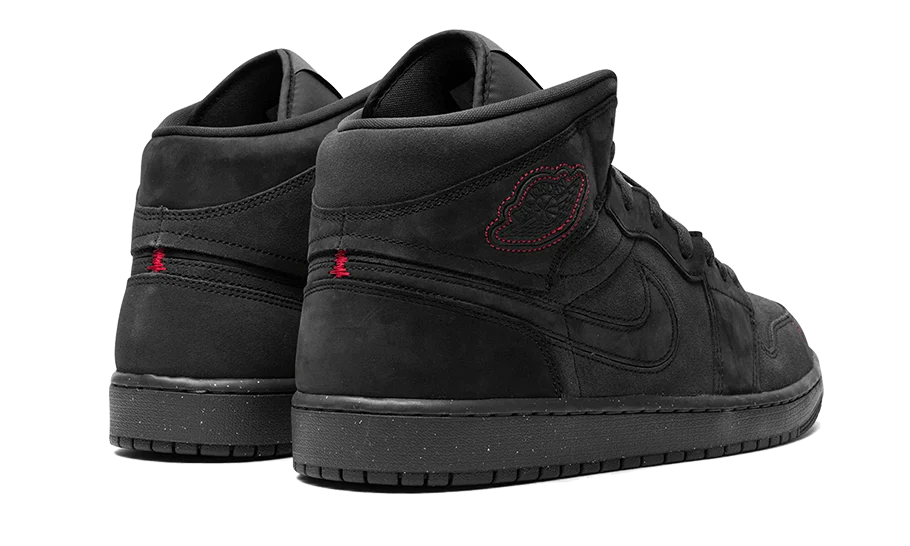 Air Jordan 1 Mid SE Craft Grey Red - Image 3