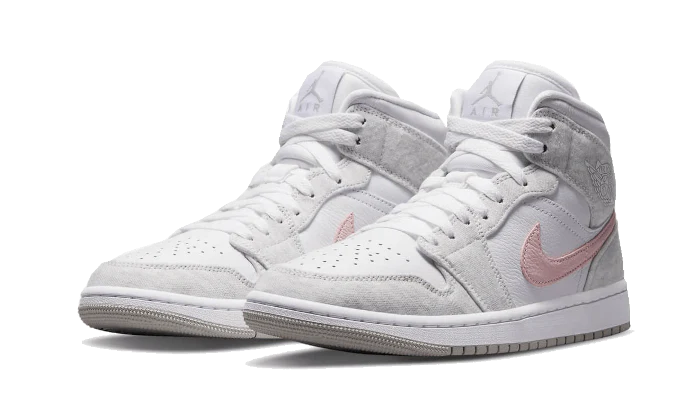 Air Jordan 1 Mid SE Light Iron Ore - Image 2
