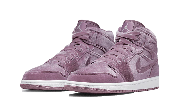 Air Jordan 1 Mid SE Purple Velvet - Image 2