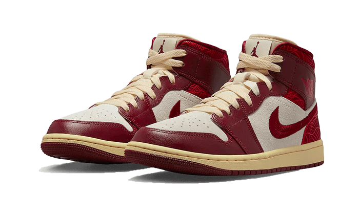Air Jordan 1 Mid SE Tiki Leaf - Image 2