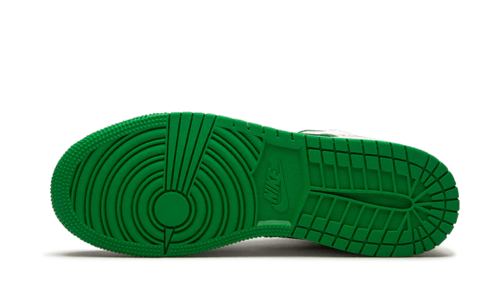 Air Jordan 1 Mid SE White Laser Orange Lucky Green - Image 4