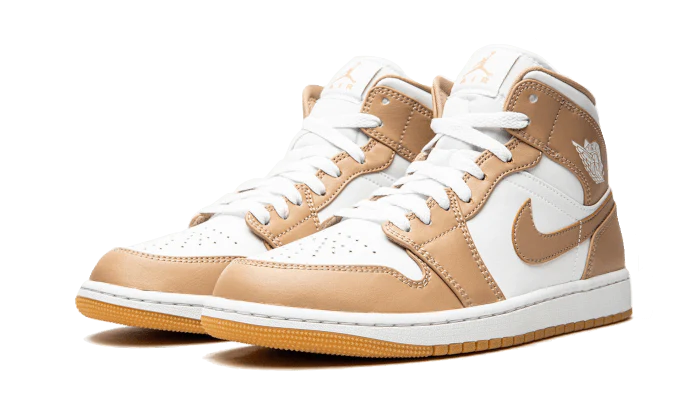 Air Jordan 1 Mid Tan Gum - Image 2