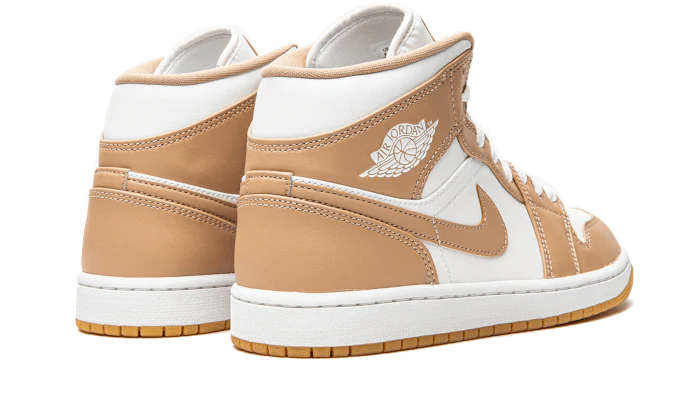Air Jordan 1 Mid Tan Gum - Image 3