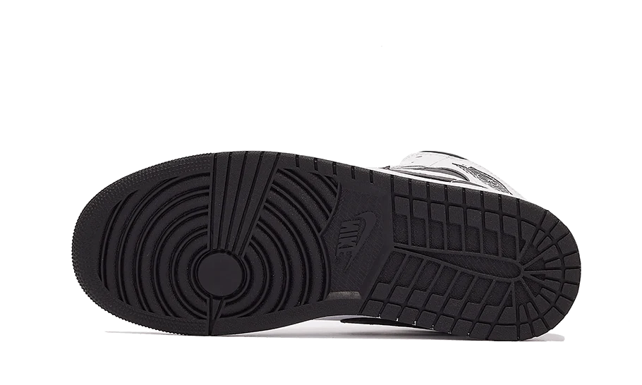 Air Jordan 1 Mid White Black - Image 4