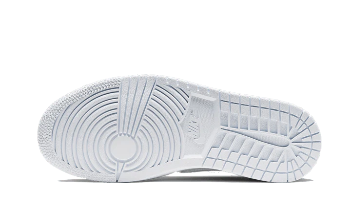 Air Jordan 1 Mid White Snakeskin - Image 3
