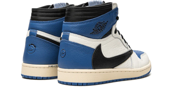 Air Jordan 1 Retro High OG SP Travis Scott Fragment Military Blue - Image 3
