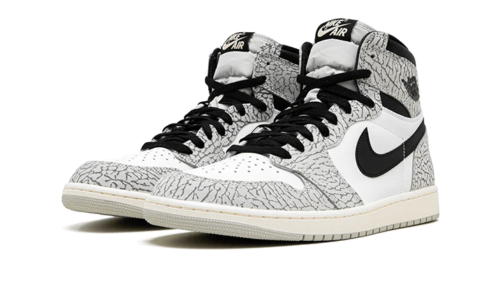 Air Jordan 1 Retro High OG White Cement - Image 2