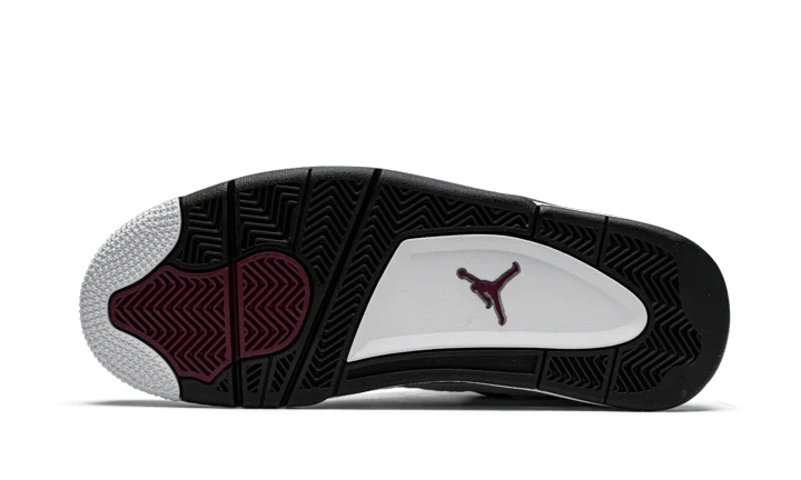 Air Jordan 4 PSG Neutral Grey Bordeaux - Image 4