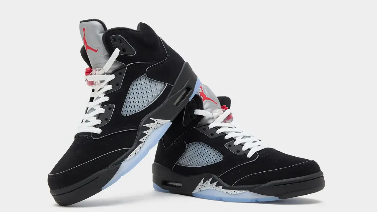 Air Jordan 5 Black Metallic Reimagined - Image 4