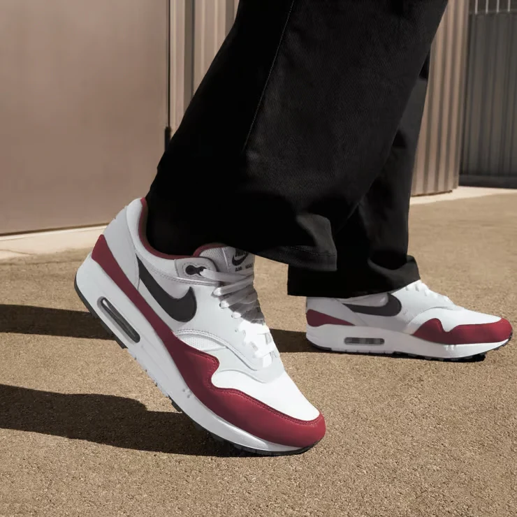 Nike Air Max 1 Dark Team Red - Image 2