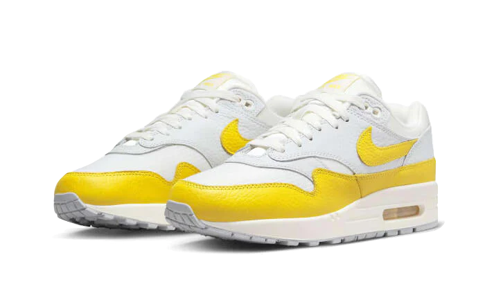 Nike Air Max 1 White Bright Yellow - Image 2