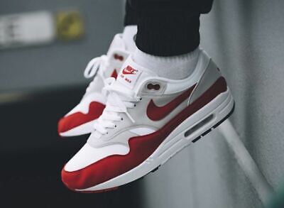Nike Air Max 1 White University Red Child - Image 4