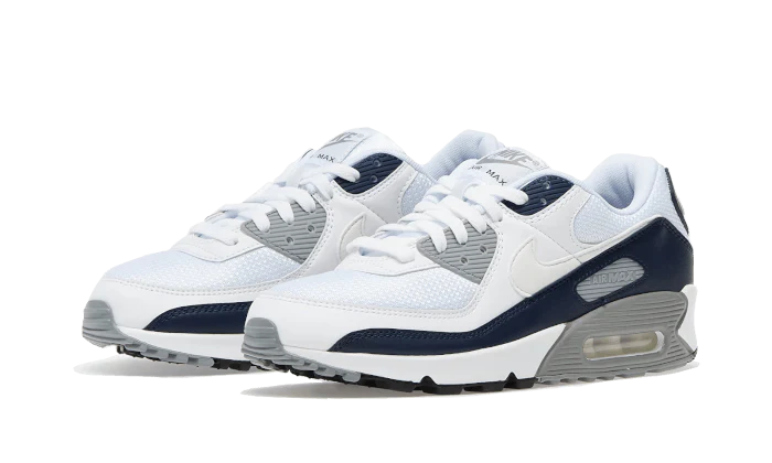 Nike Air Max 90 White Grey Obsidan - Image 2