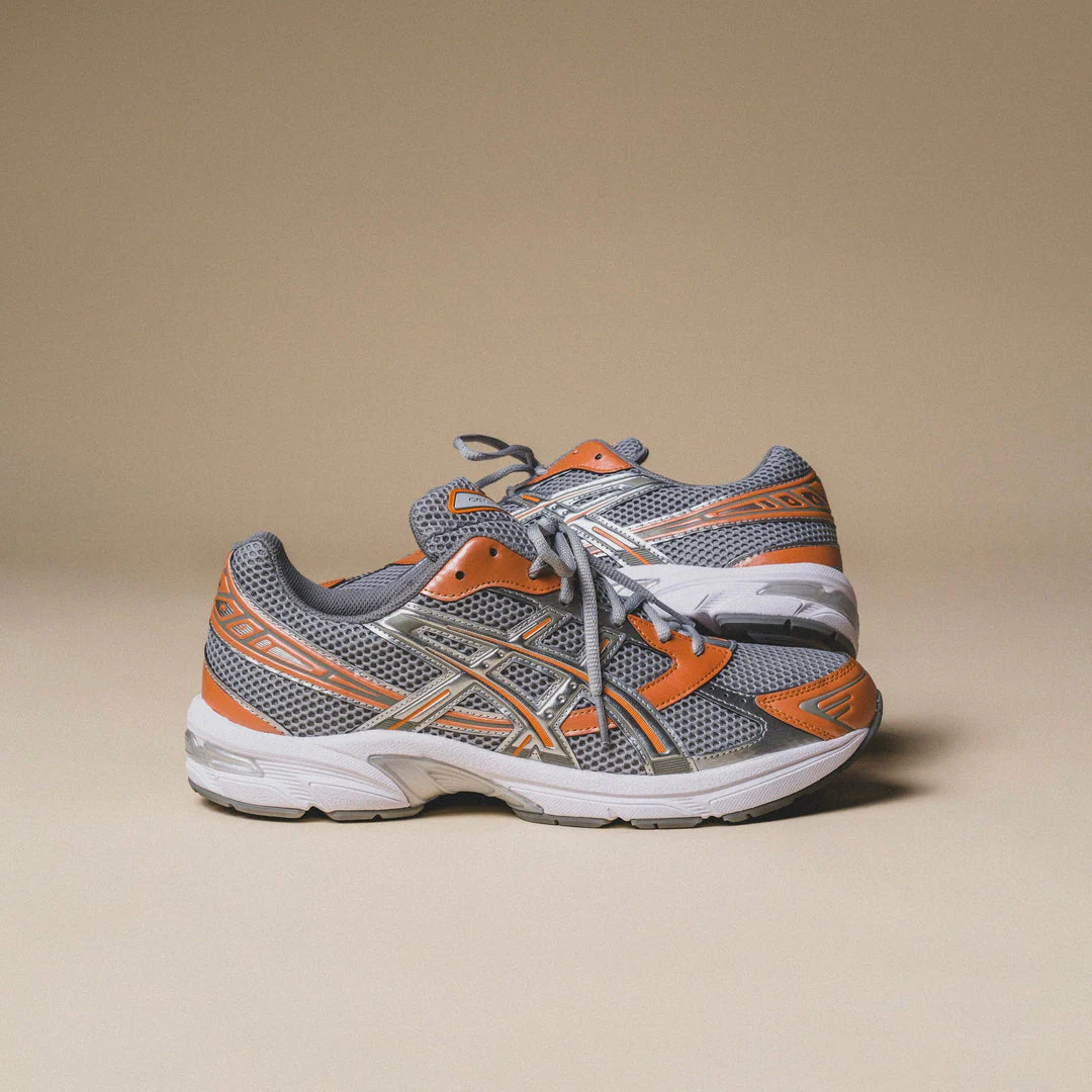 ASICS Gel-1130 Cement Grey Rust Orange - Image 4