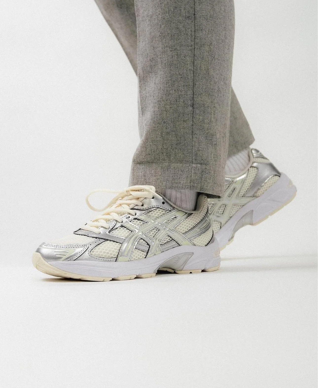 ASICS Gel-1130 Cream Pure Silver - Image 2