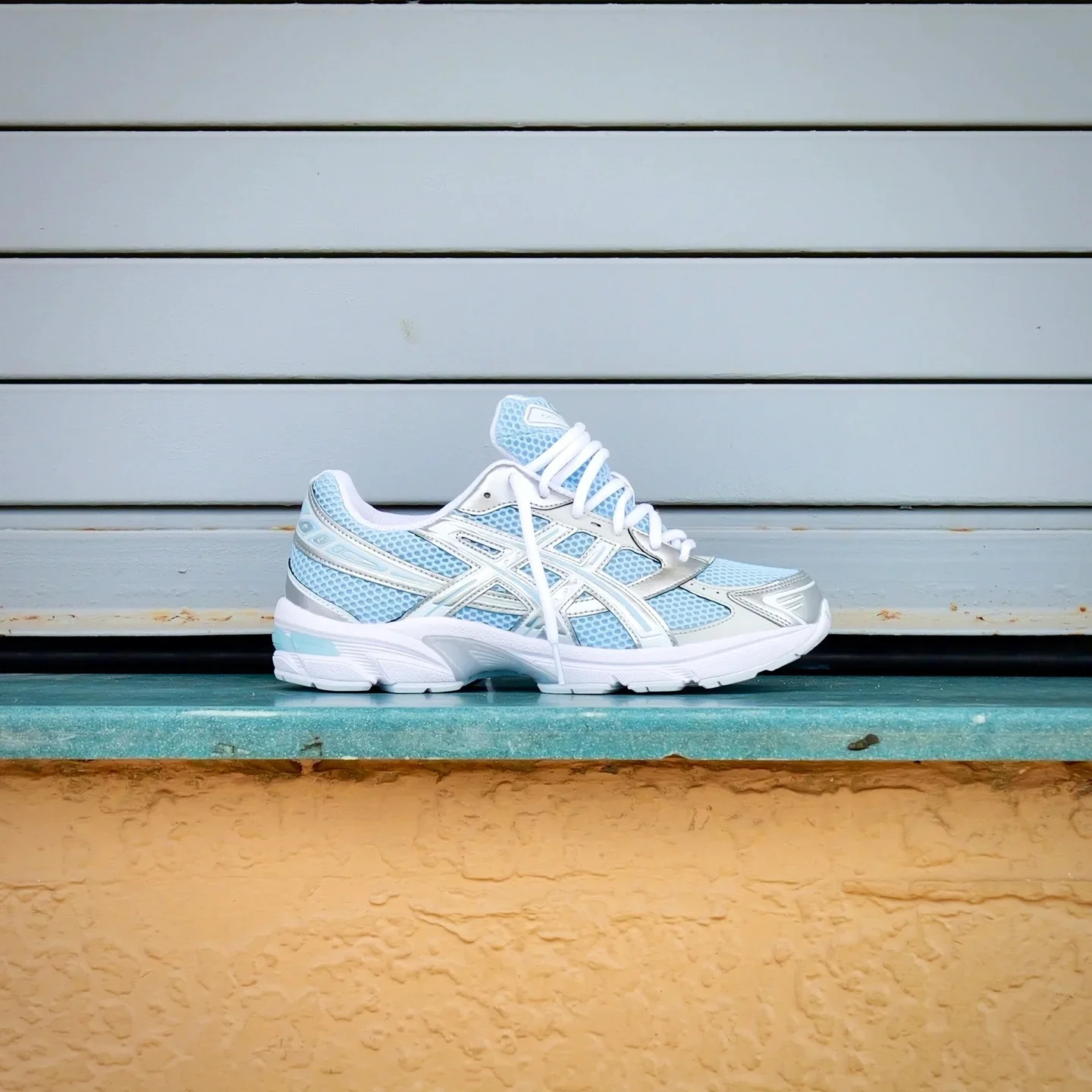 ASICS Gel-1130 Faded Denim Pure Silver - Image 2