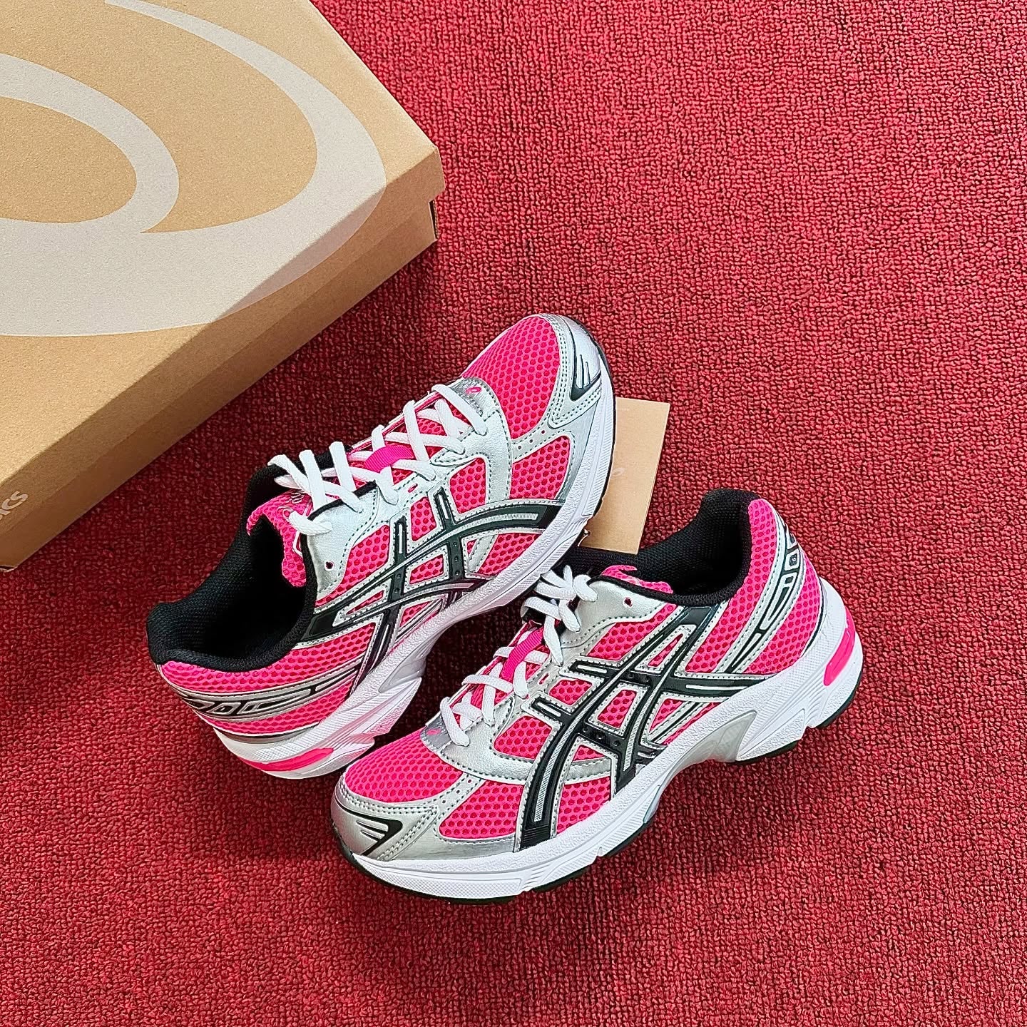 ASICS Gel-1130 Neon Pack Pink - Image 2
