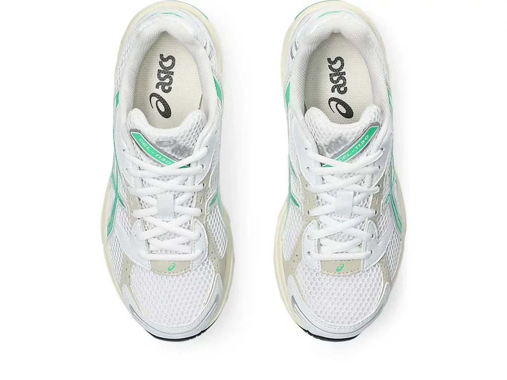 ASICS Gel-1130 White Malachite Green Off White Midsole (Women's) - Image 6