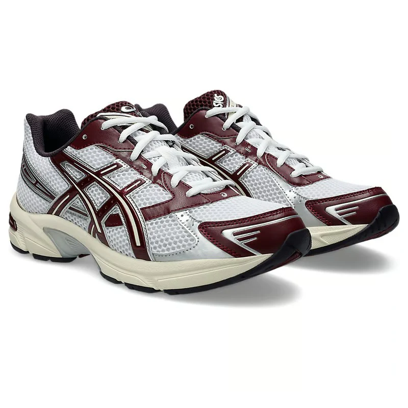 ASICS Gel-1130 White Maroon Banner - Image 3