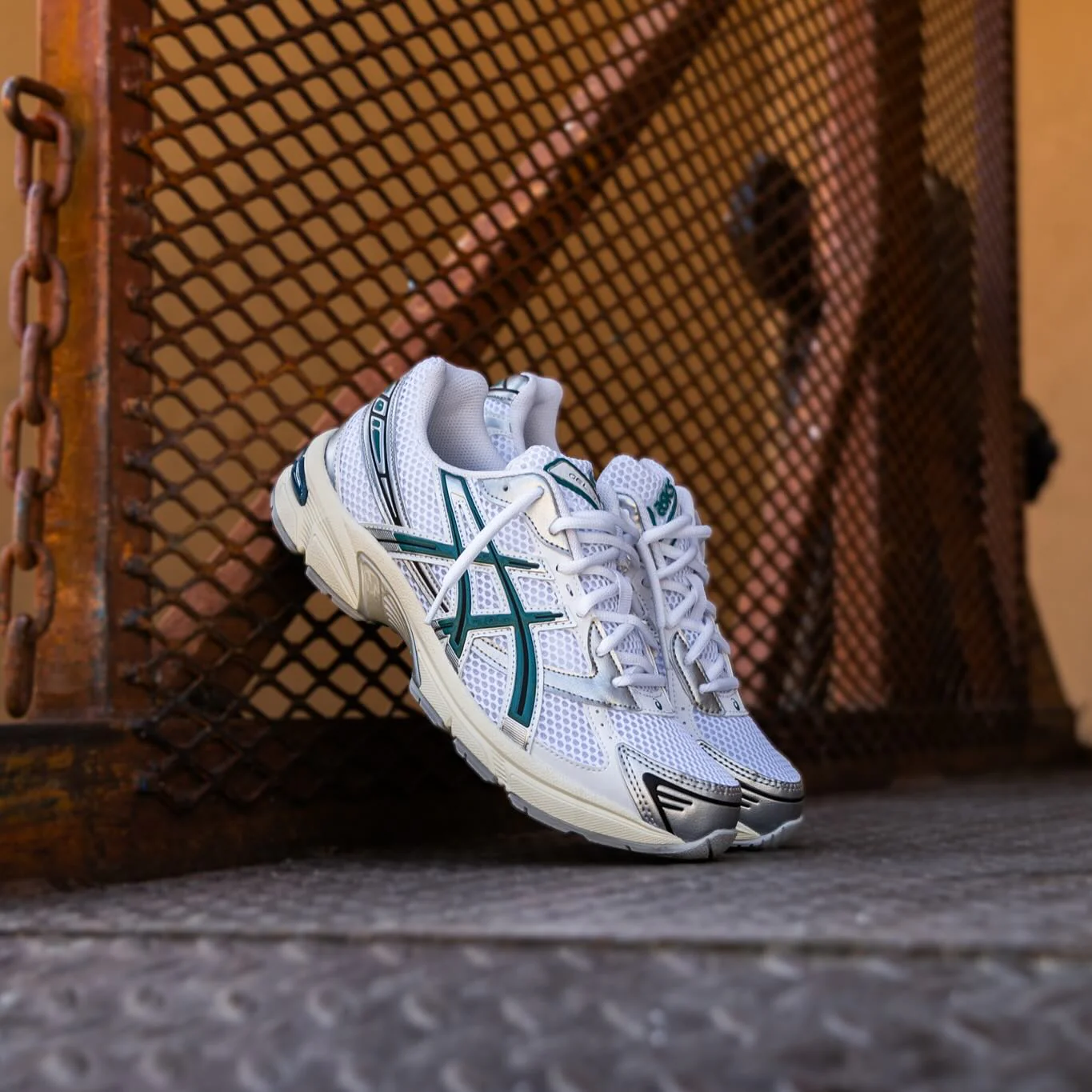ASICS Gel-1130 White Rainy Lake - Image 2