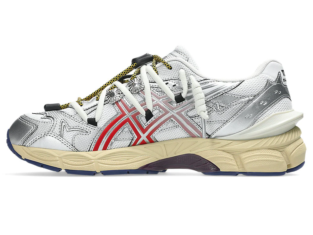 ASICS Gel-Cumulus 16 TOGA White Red Pure Silver - Image 5