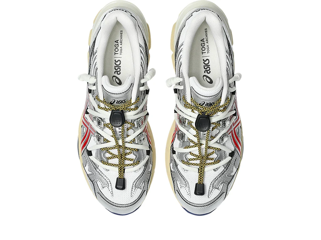 ASICS Gel-Cumulus 16 TOGA White Red Pure Silver - Image 7