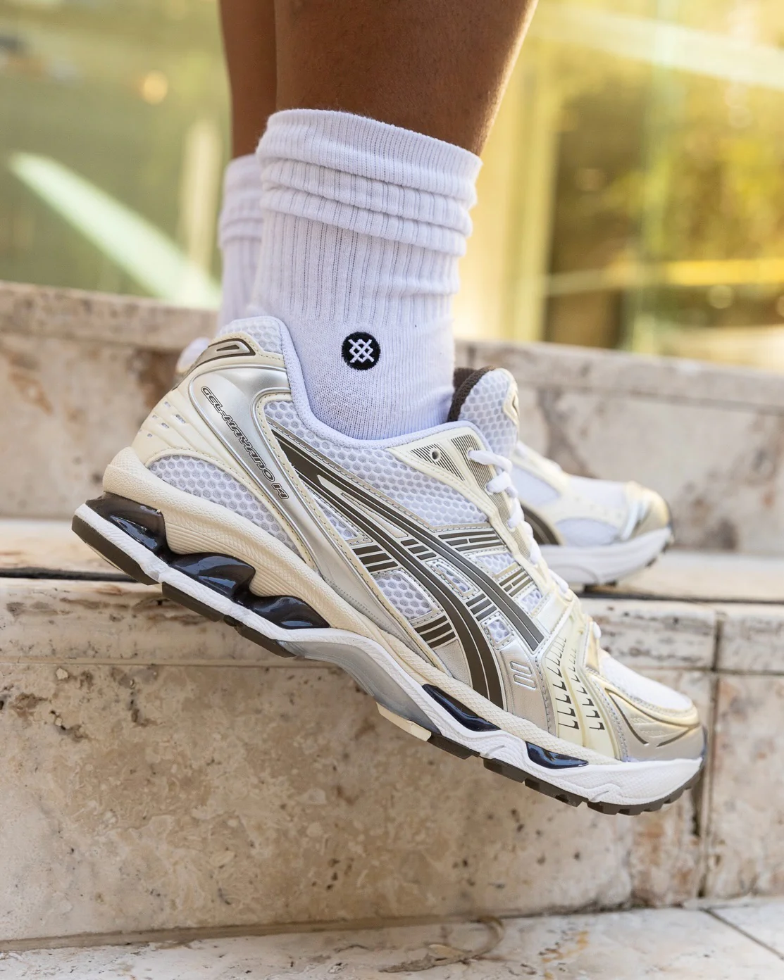 ASICS Gel-Kayano 14 White Ivory - Image 2