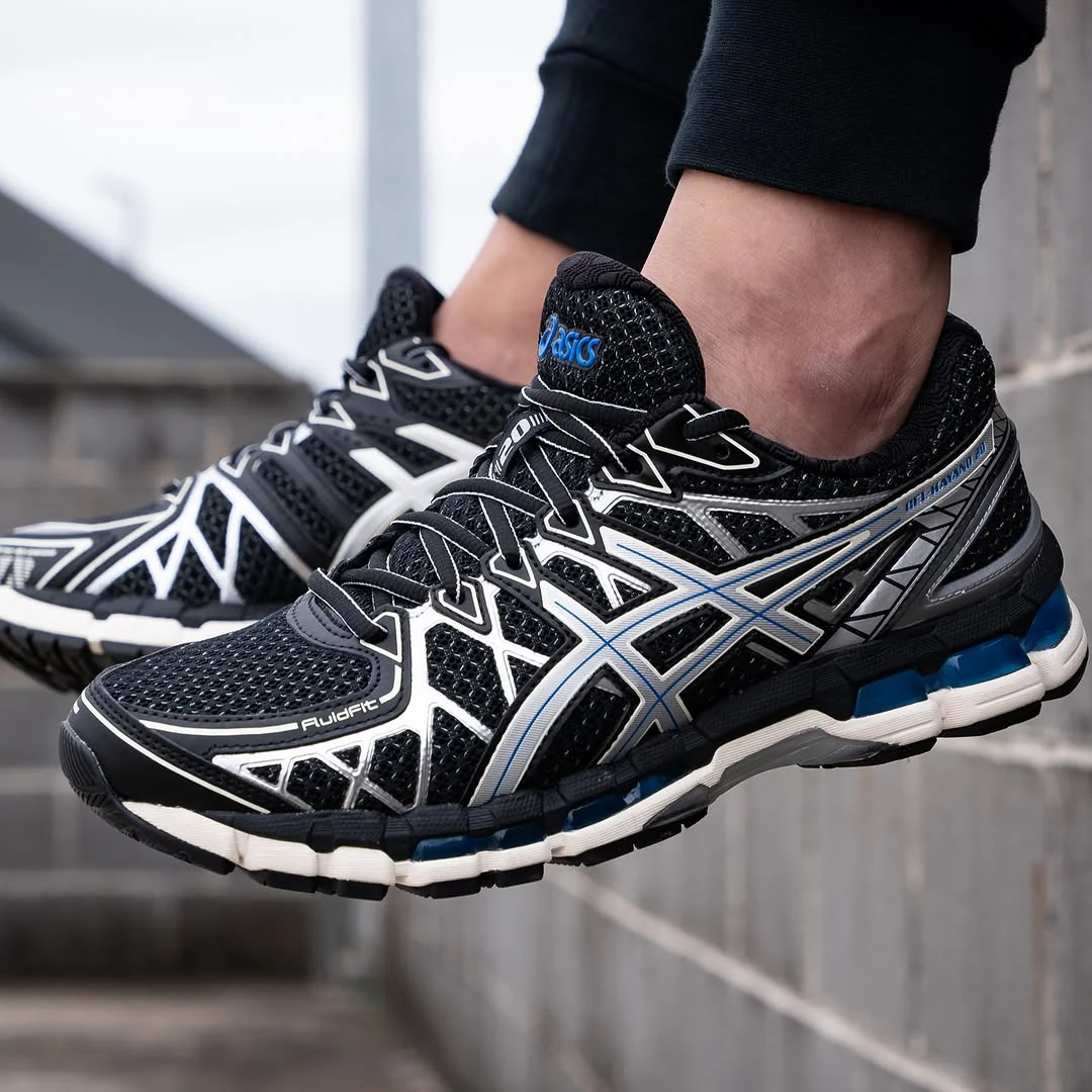 ASICS Gel-Kayano 20 Black Pure Silver - Image 2