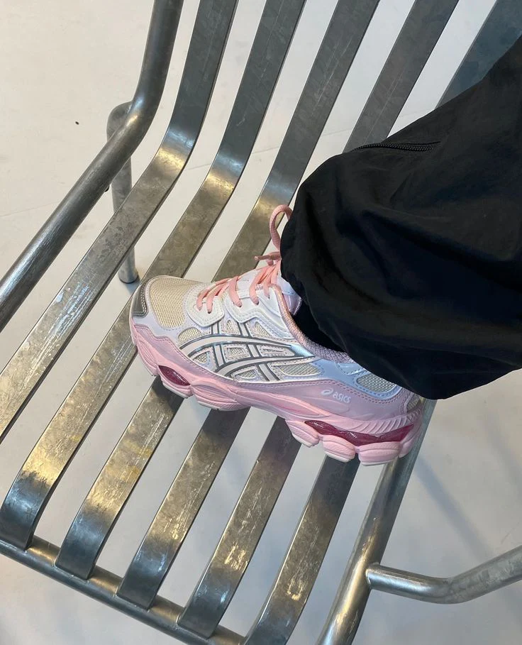 ASICS Gel-NYC - Kicki Yang Zhang Pack Pink Cream Pure Silver - Image 4