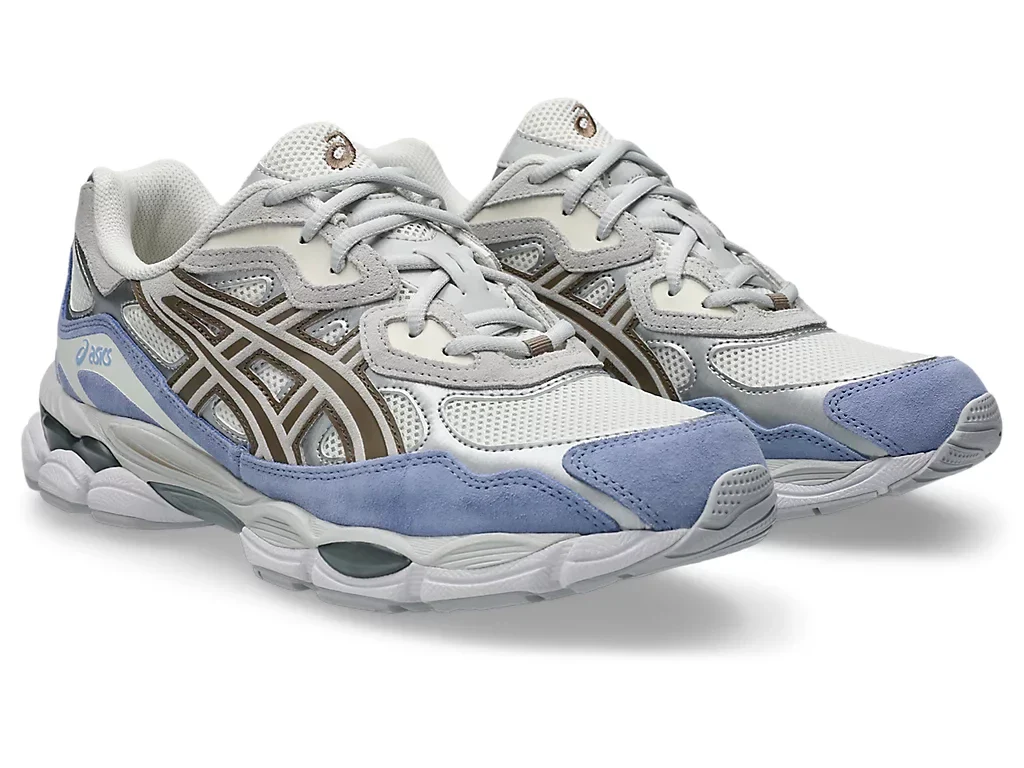 ASICS Gel-NYC Cream Cloud Grey Blue - Image 2