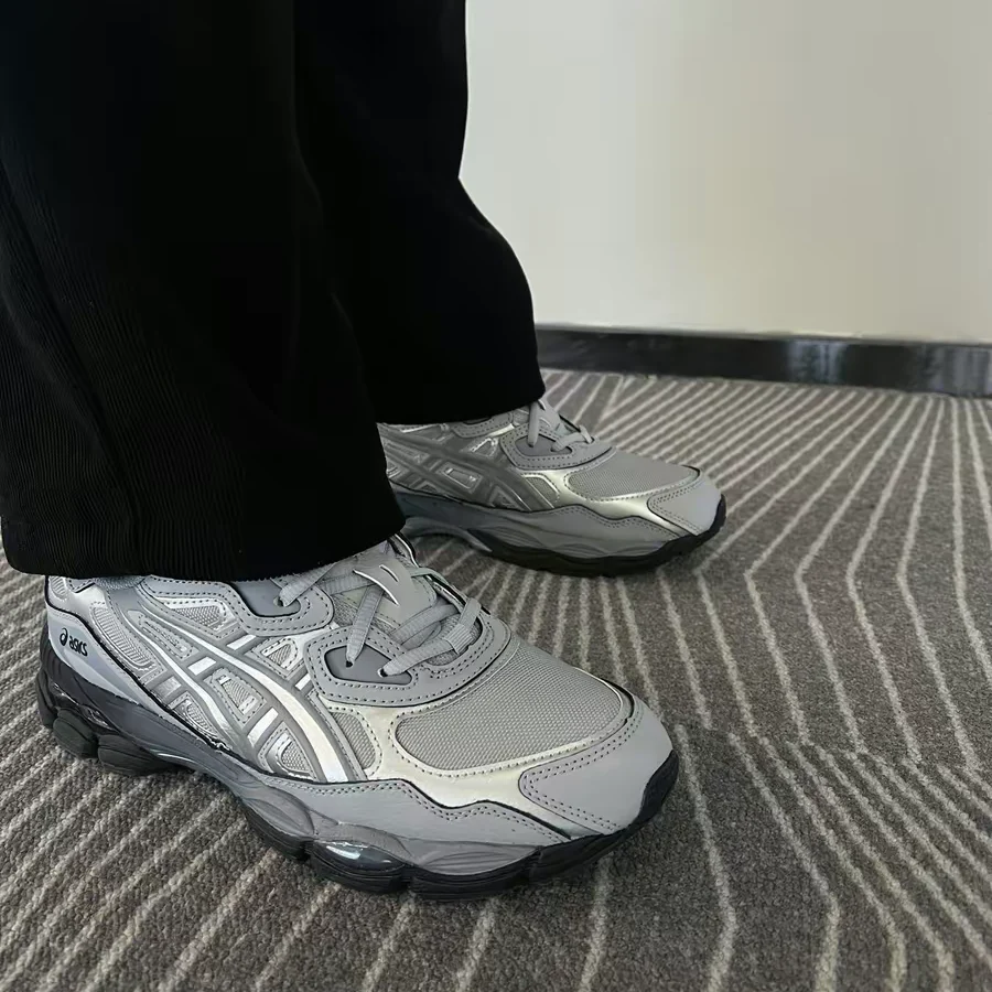 ASICS Gel-NYC Mid Grey Sheet Rock - Image 2