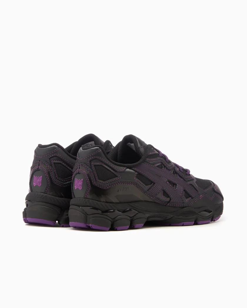 ASICS Gel-NYC Needles Black Purple - Image 4