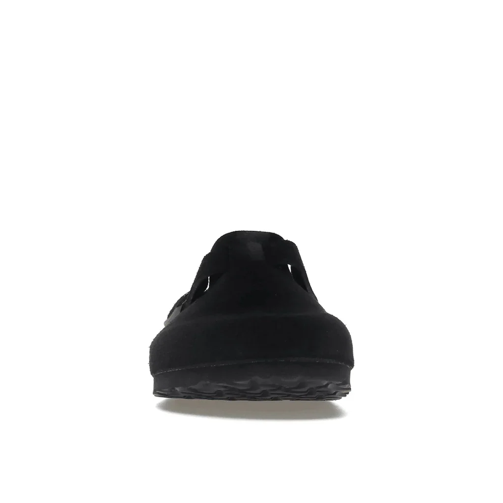 Birkenstock Boston Soft Footbed Suede Black - Image 3