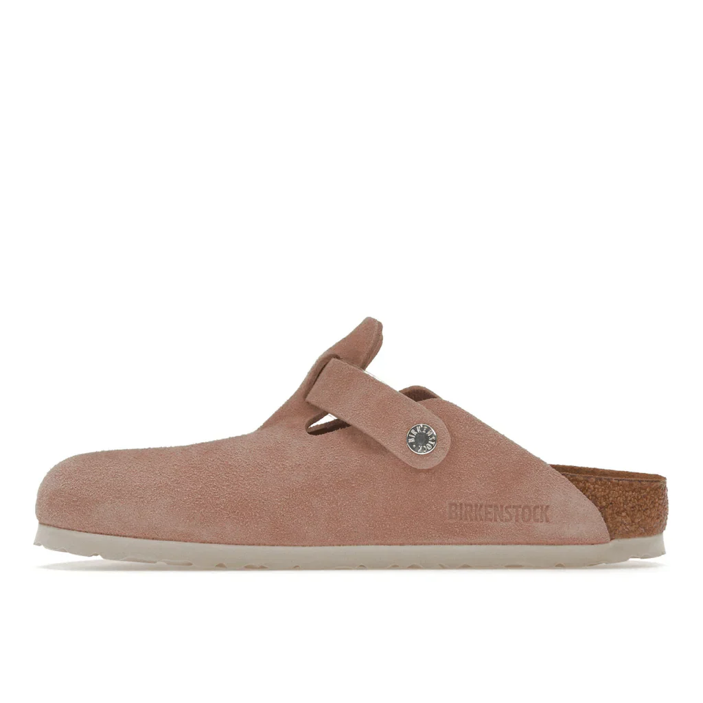Birkenstock Boston Soft Footbed Suede Pink Clay - Image 3