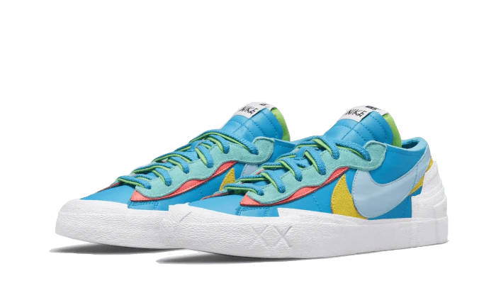 Nike Blazer Low Sacai Kaws Blue - Image 2