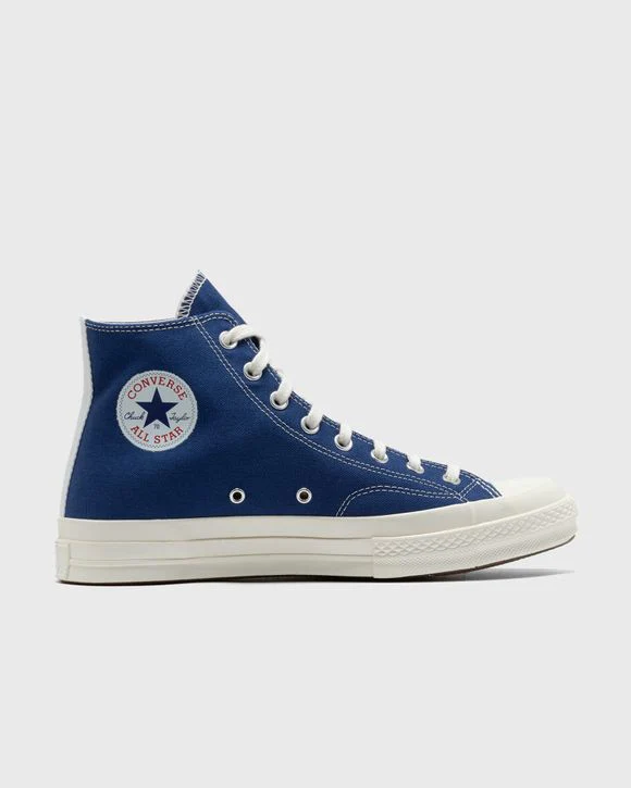 Converse Chuck Taylor All Star 70 Hi Comme des Garcons PLAY Blue Quartz - Image 4